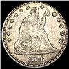 Image 1 : CLOSELY UNCIRCULATED 1876 Seated Liberty Quarter