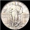 Image 1 : CLOSELY UNCIRCULATED 1917 Type 1 Standing Liberty Quarter