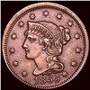 Image 1 : CLOSELY UNCIRCULATED 1855 Braided Hair Large Cent