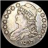 Image 1 : NEARLY UNCIRCULATED 1827 Capped Bust Half Dollar