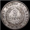Image 2 : CLOSELY UNCIRCULATED 1865 Two-Cent Piece