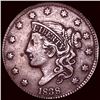 Image 1 : CLOSELY UNCIRCULATED 1838 Coronet Head Large Cent