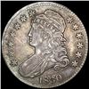 Image 1 : LIGHTLY CIRCULATED 1830 Capped Bust Half Dollar