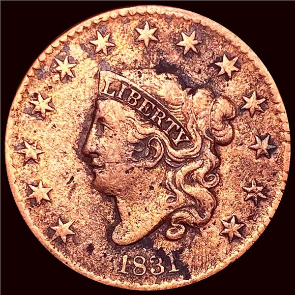 HIGH GRADE 1831 Coronet Head Large Cent