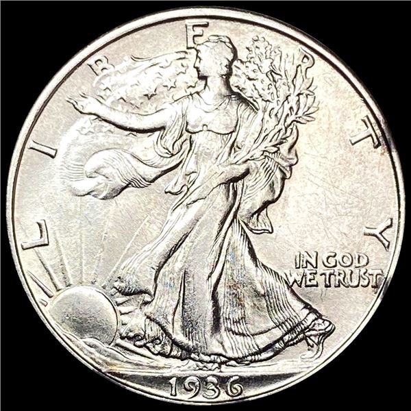 UNCIRCULATED 1936-D Silver Walking Liberty Half Dollar