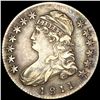 Image 1 : NEARLY UNCIRCULATED 1811 Capped Bust Silver Half Dollar