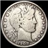Image 1 : NICELY CIRCULATED 1908-O Silver Barber Half Dollar