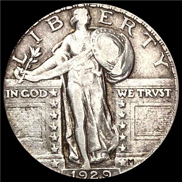 LIGHTLY CIRCULATED 1929 Standing Liberty Silver Quarter