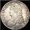 Image 1 : NEARLY UNCIRCULATED 1827 Capped Bust Half Dollar