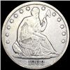 LIGHTLY CIRCULATED 1868-S Silver Half Dollar (Seated Liberty)