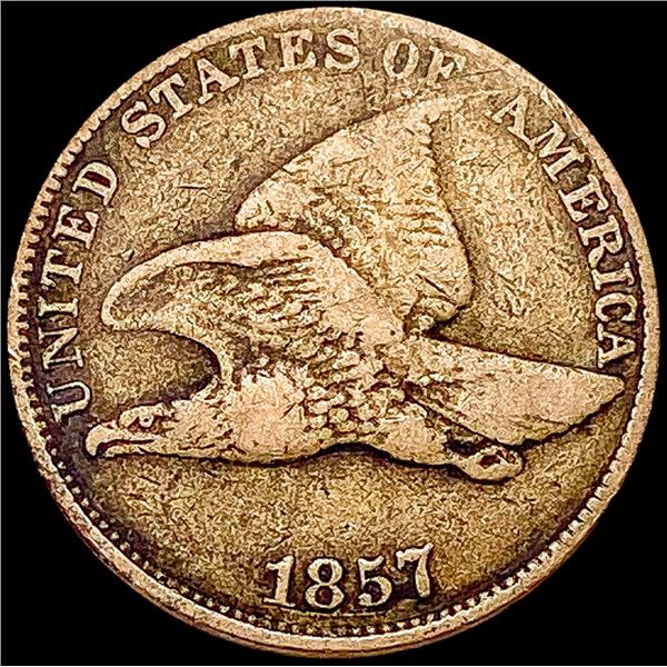1857 Flying Eagle Cent LIGHTLY CIRCULATED