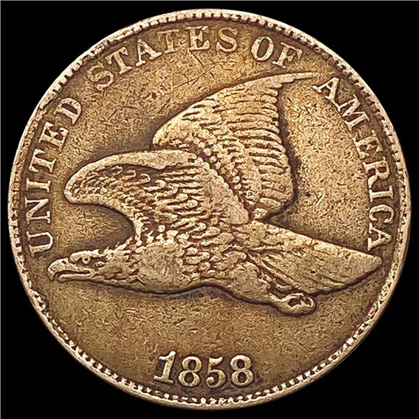 1858 Flying Eagle Cent LIGHTLY CIRCULATED