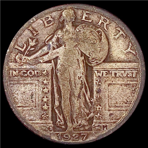1927 Standing Liberty Quarter LIGHTLY CIRCULATED