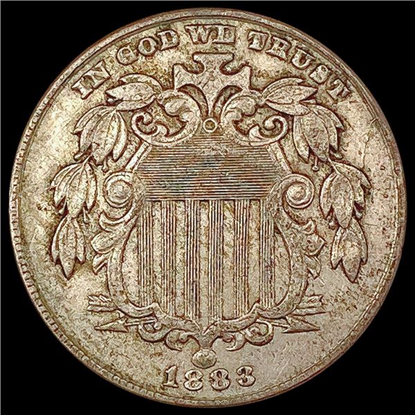 1883 Shield Nickel LIGHTLY CIRCULATED