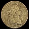 Image 1 : 1806 Draped Bust Half Cent LIGHTLY CIRCULATED