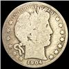 Image 1 : 1904-S Barber Half Dollar NICELY CIRCULATED