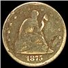 Image 1 : 1875-CC Twenty Cent Piece NICELY CIRCULATED