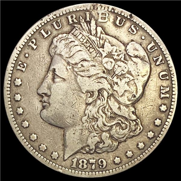 1879-CC Morgan Silver Dollar LIGHTLY CIRCULATED