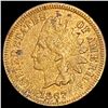 Image 1 : 1867 Indian Head Cent NEARLY UNCIRCULATED
