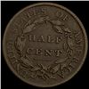 Image 2 : 1809 Classic Head Half Cent LIGHTLY CIRCULATED LI