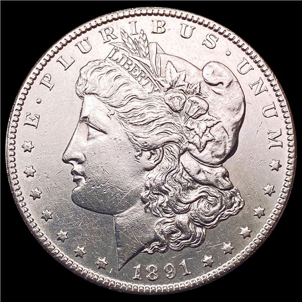 1891-S Morgan Silver Dollar CLOSELY UNCIRCULATED