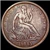 1845-O Seated Liberty Half Dollar LIGHTLY CIRCULAT