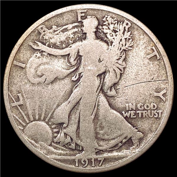 1917 Walking Liberty Half Dollar NICELY CIRCULATED