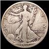 Image 1 : 1917 Walking Liberty Half Dollar NICELY CIRCULATED