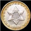 Image 1 : 1851 Silver Three Cent CLOSELY UNCIRCULATED