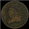 Image 1 : 1828 Classic Head Half Cent NICELY CIRCULATED NIC