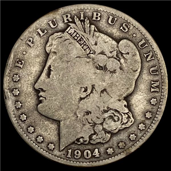 1904-S Morgan Silver Dollar NICELY CIRCULATED NIC