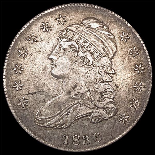 1836 Capped Bust Half Dollar CLOSELY UNCIRCULATED