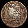 Image 1 : 1809 Classic Head Half Cent NICELY CIRCULATED