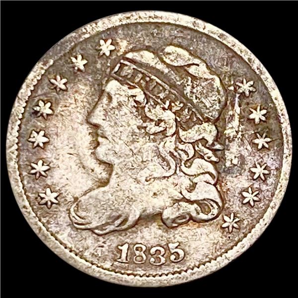 1835 Capped Bust Half Dime NICELY CIRCULATED