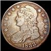Image 1 : 1833 Capped Bust Half Dollar NICELY CIRCULATED