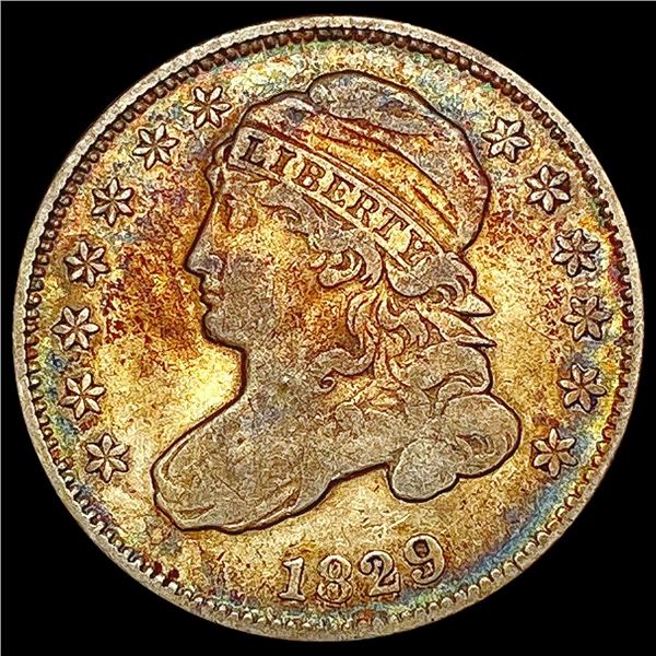 1829 Capped Bust Dime NEARLY UNCIRCULATED
