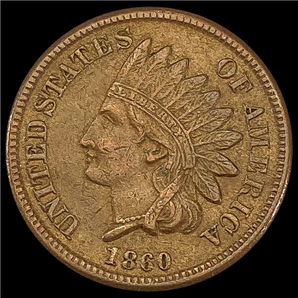 1860 Indian Head Cent CLOSELY UNCIRCULATED CLOSEL