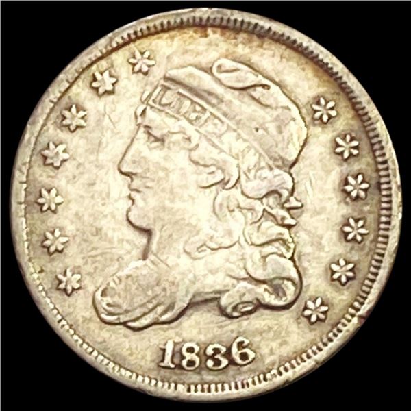 1836 Capped Bust Half Dime CLOSELY UNCIRCULATED