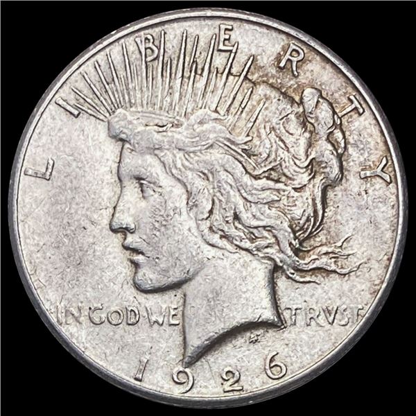 1926-S Peace Dollar NEARLY UNCIRCULATED NEARLY UN