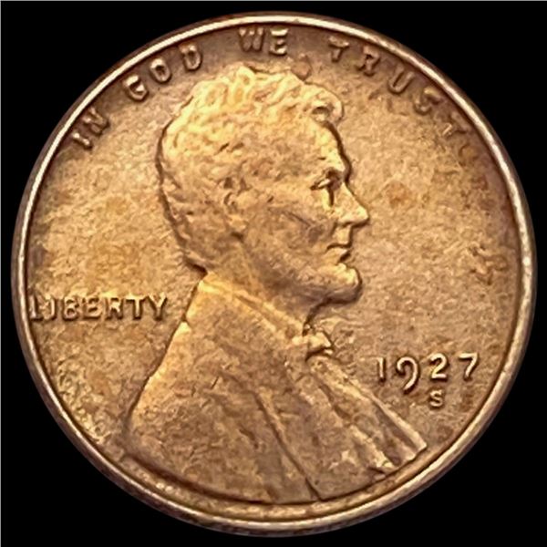 1927-S Lincoln Wheat Cent UNCIRCULATED UNCIRCULAT