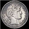 Image 1 : 1902 Barber Half Dollar LIGHTLY CIRCULATED LIGHTL