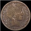 Image 1 : 1909-S Barber Half Dollar NICELY CIRCULATED NICEL