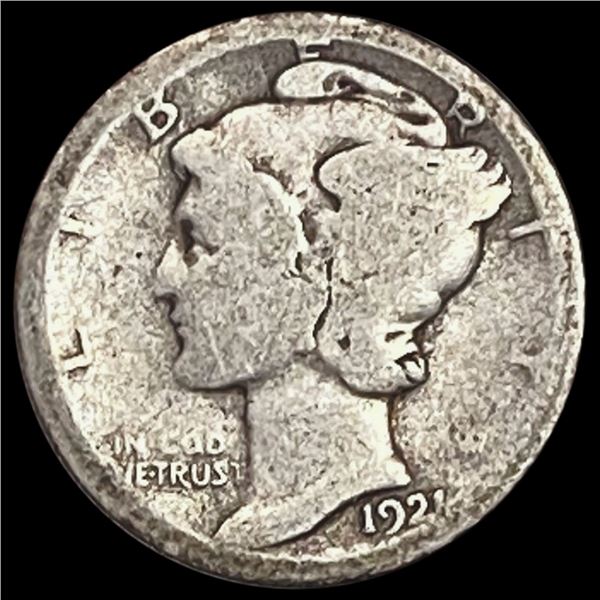 1921 Mercury Dime NICELY CIRCULATED NICELY CIRCUL