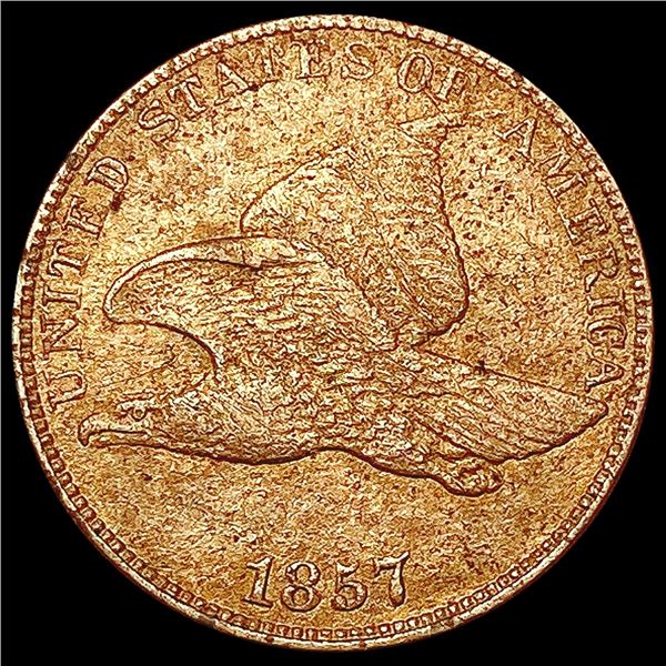 1857 Flying Eagle Cent LIGHTLY CIRCULATED
