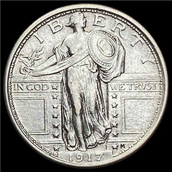 1917 Standing Liberty Quarter NEARLY UNCIRCULATED
