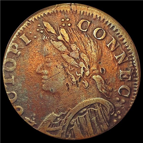 1787 Connencticut Copper NEARLY UNCIRCULATED