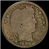 Image 1 : 1896 Barber Quarter NICELY CIRCULATED NICELY CIRC
