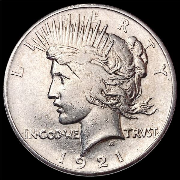 1921 Silver Peace Dollar CLOSELY UNCIRCULATED