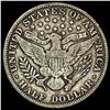 Image 2 : 1915-D Barber Half Dollar NICELY CIRCULATED NICEL