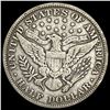 Image 2 : 1898 Barber Half Dollar NICELY CIRCULATED NICELY
